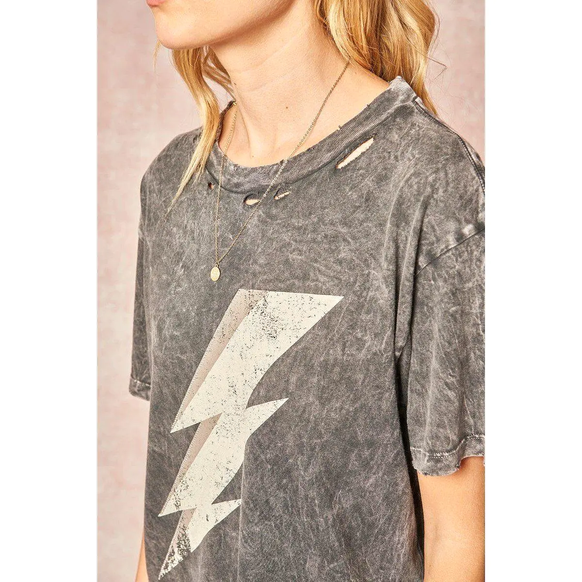 A Mineral Washed Graphic T-shirt