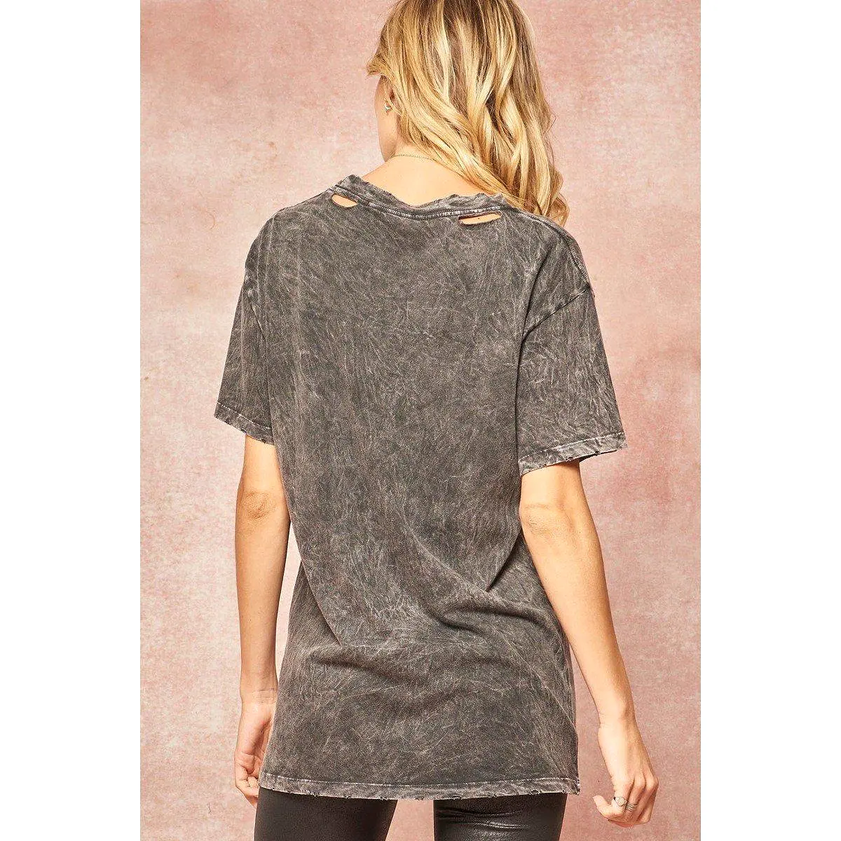 A Mineral Washed Graphic T-shirt