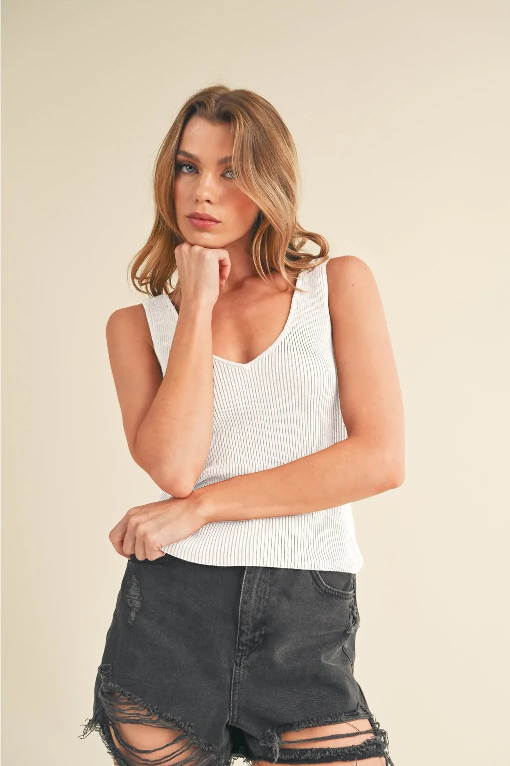 Adriana Essential Knit Tank