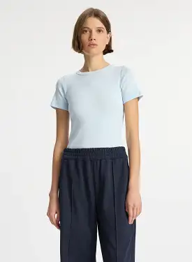 A.L.C - Paloma Tee - Ice Blue