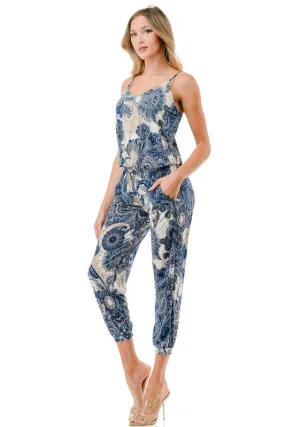 Ariella Tank Jogger Leg Jumpsuit