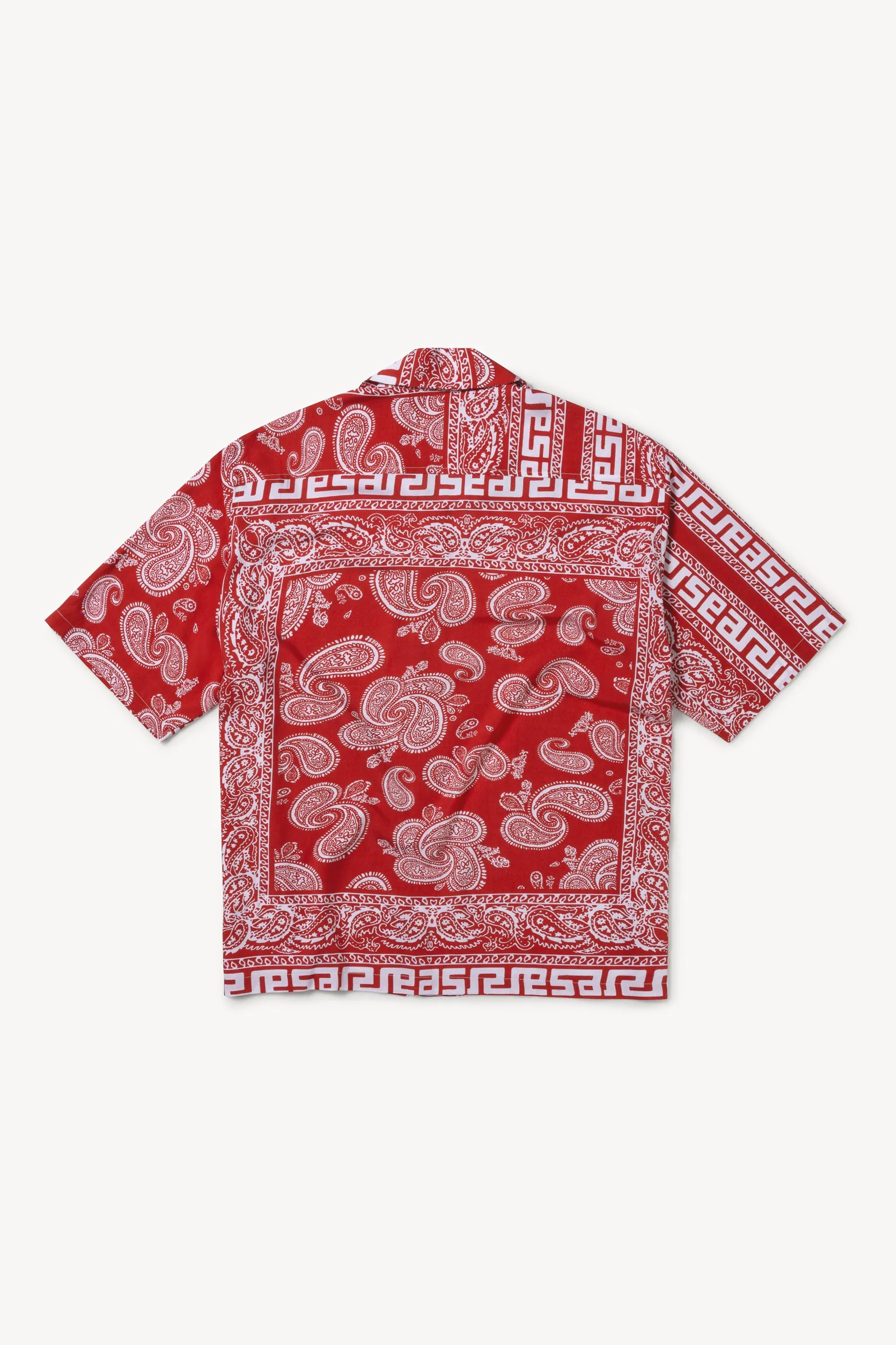 Bandana Print Hawaiian Shirt