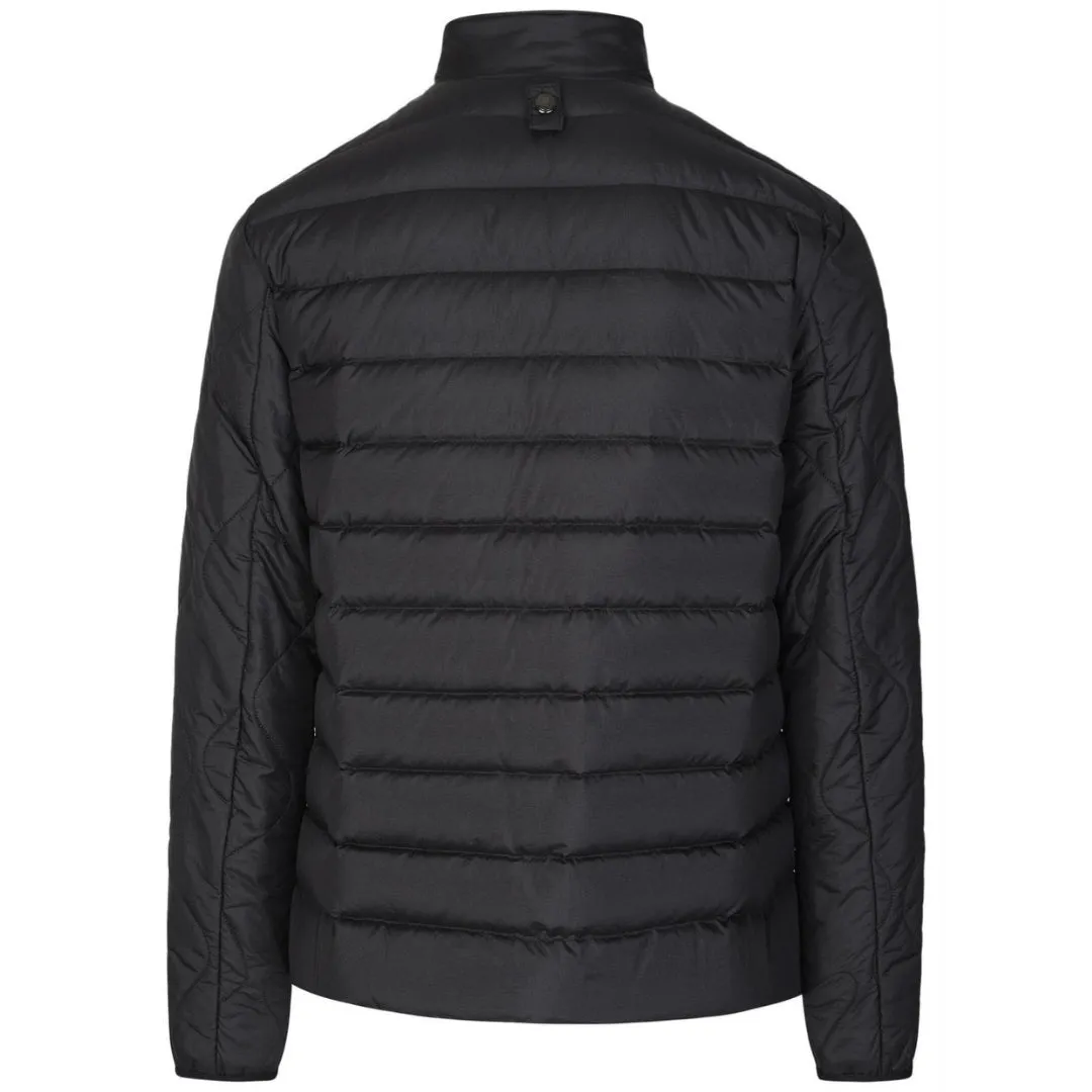 Belstaff Insulator Black Hooded Down Jacket