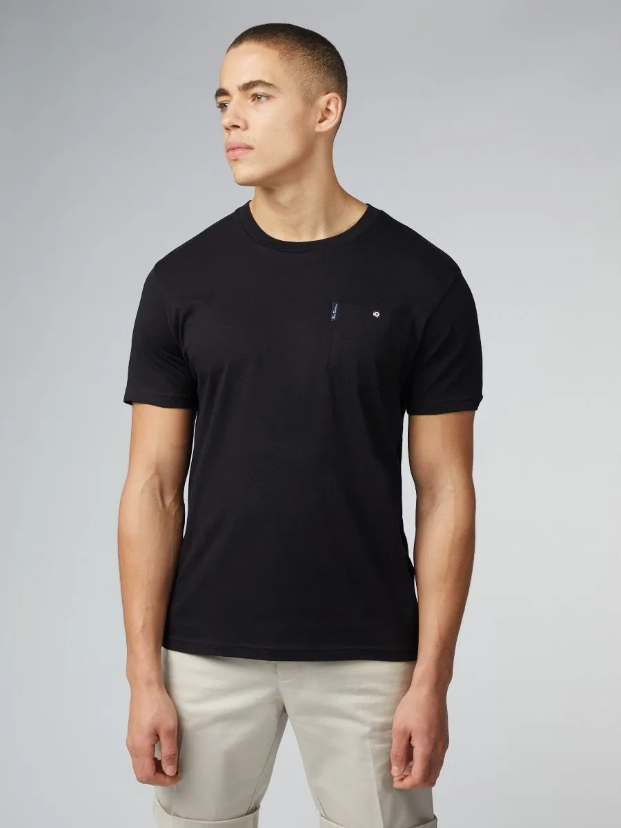 Ben Sherman Signature Pocket T-Shirt Black