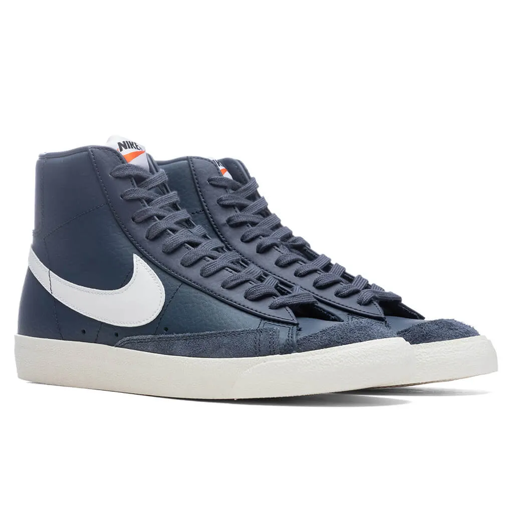 Blazer Mid '77 Vintage - Thunder Blue/White