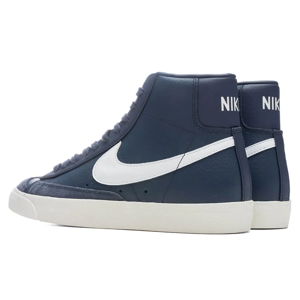 Blazer Mid '77 Vintage - Thunder Blue/White