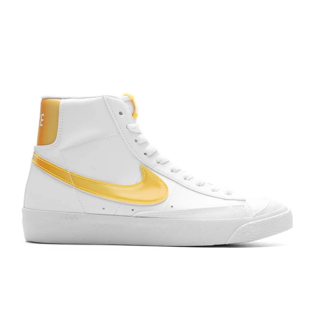 Blazer Mid NN KWE (GS) - White/Vivid Orange/Citron Tint