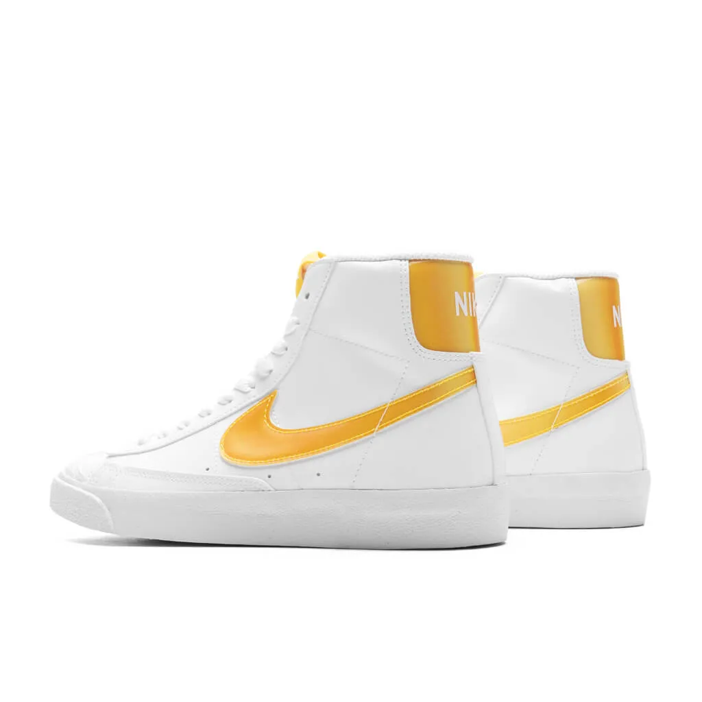 Blazer Mid NN KWE (GS) - White/Vivid Orange/Citron Tint