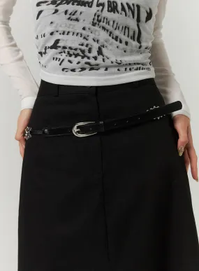 Boho Faux Leather Belt CJ422