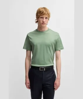 Boss Mercerised-cotton T-shirt in a regular fit