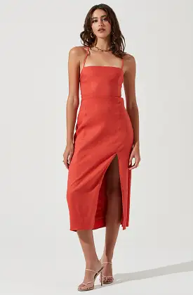 Brayden Strappy Back Midi Dress