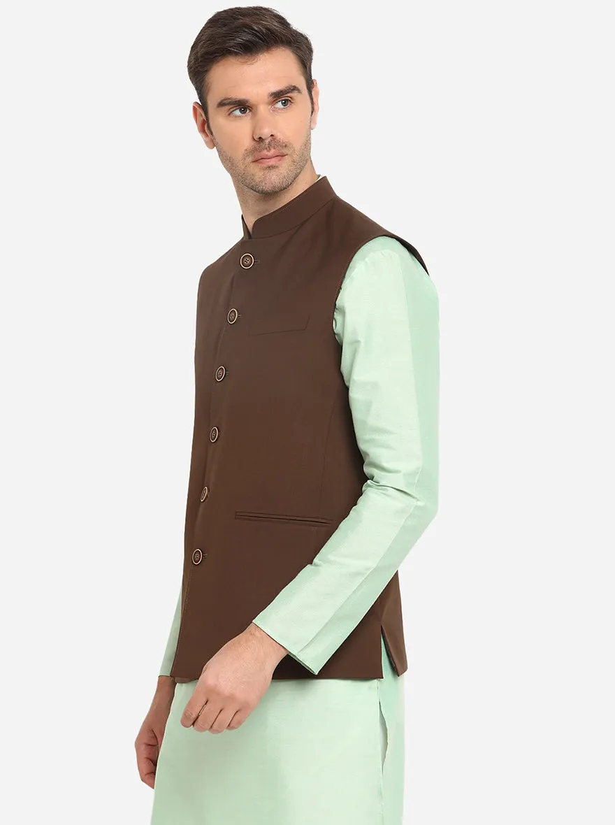 Brown Modi Jacket | JadeBlue