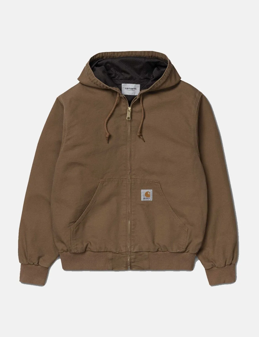 Carhartt-WIP Active Jacket - Hamilton Brown Rinsed