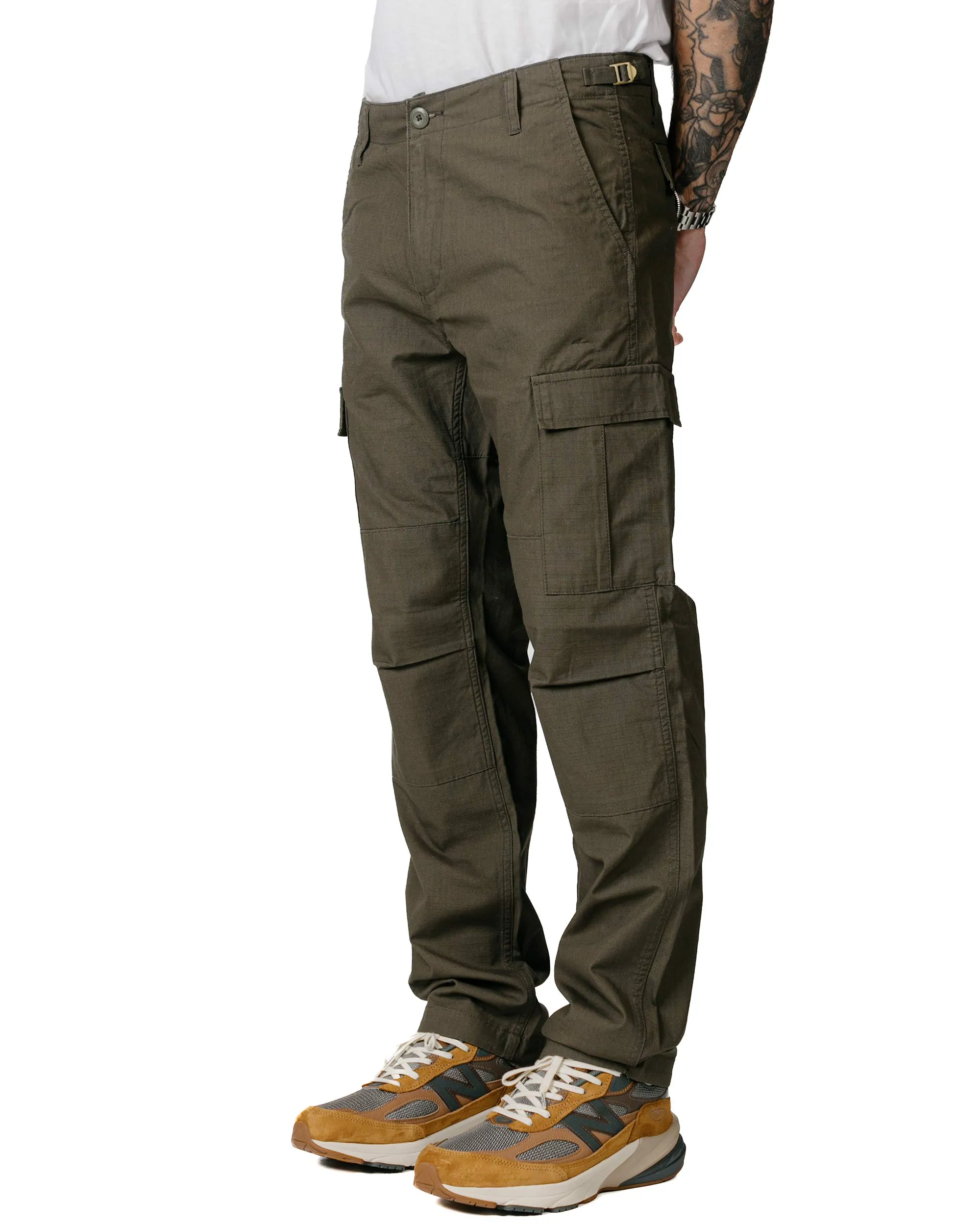 Carhartt W.I.P. Aviation Pant Cypress Rinsed