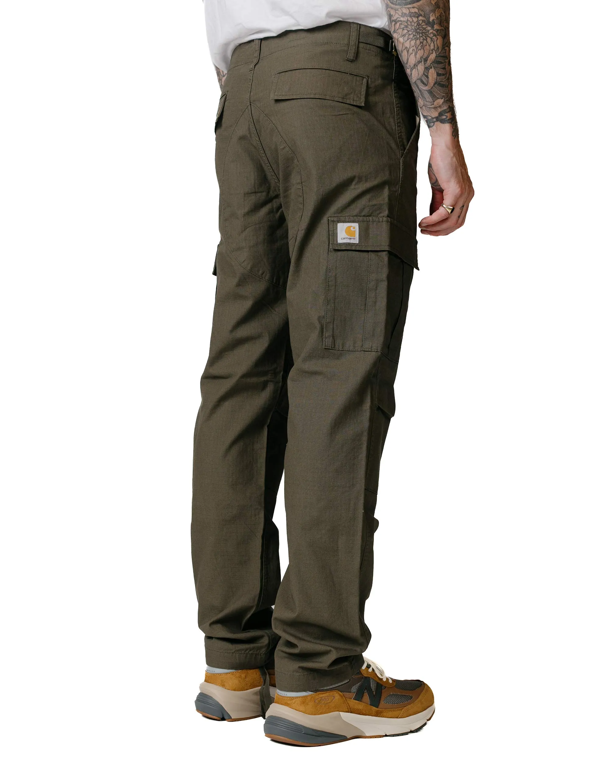 Carhartt W.I.P. Aviation Pant Cypress Rinsed