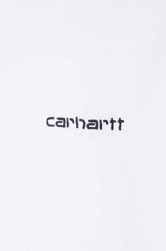 Carhartt WIP cotton t-shirt S/S Script Embroidery T-S women’s white color I032293.00AXX