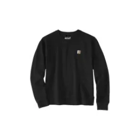 Carhartt Sweater Crewneck French Terry Women 106179 - Black