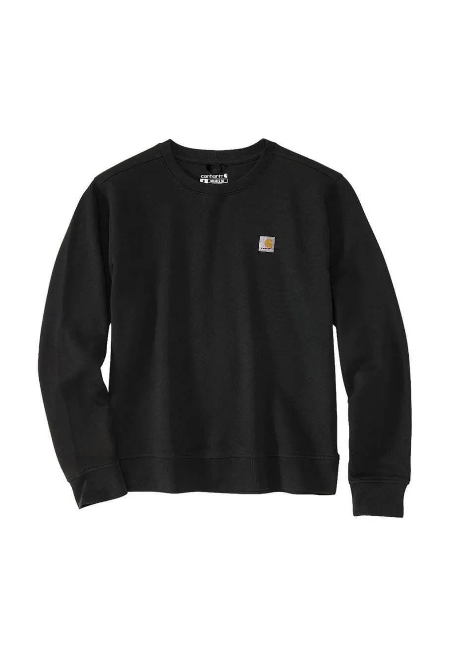 Carhartt Sweater Crewneck French Terry Women 106179 - Black