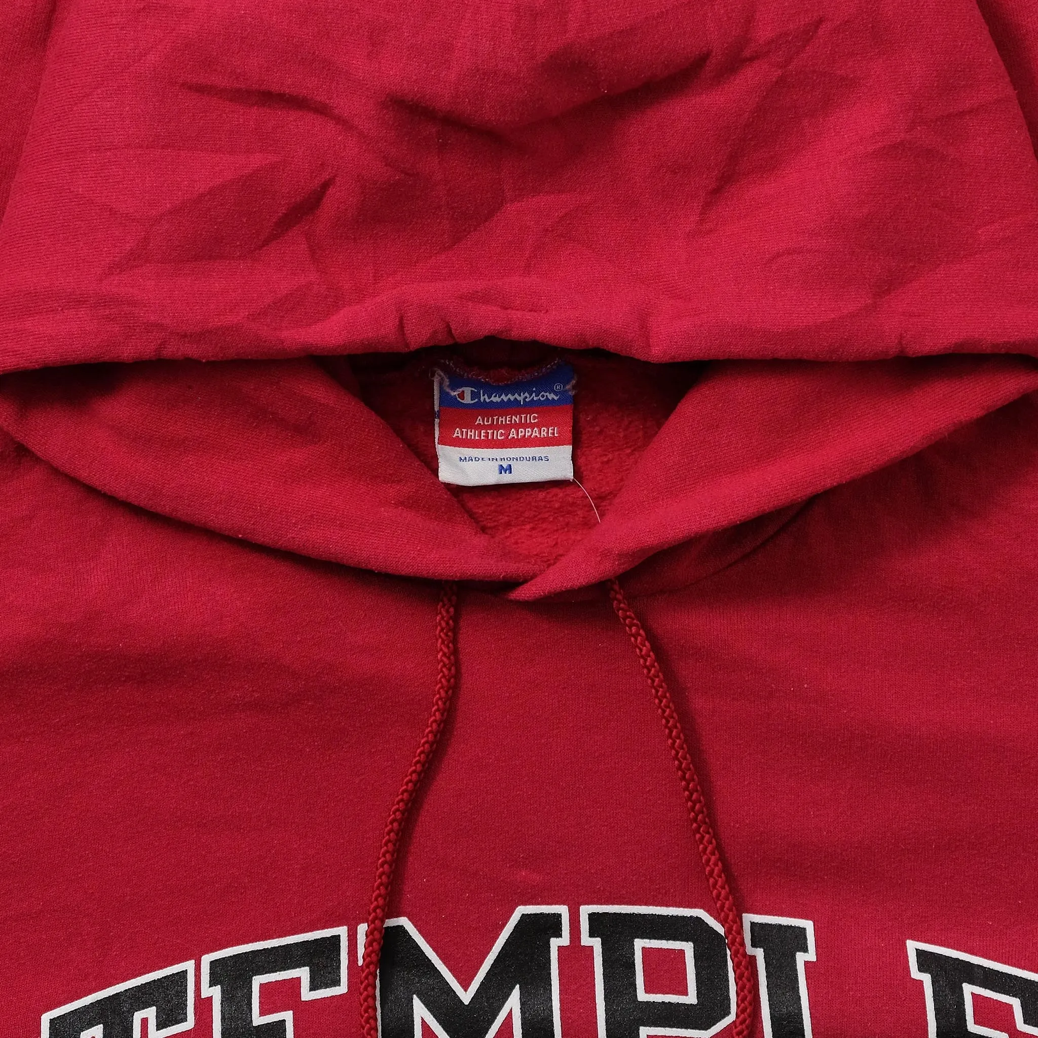 Champion Temple University Hoody Medium