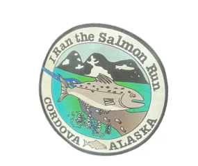 Cordova Alaska Salmon Run Zip Hoody