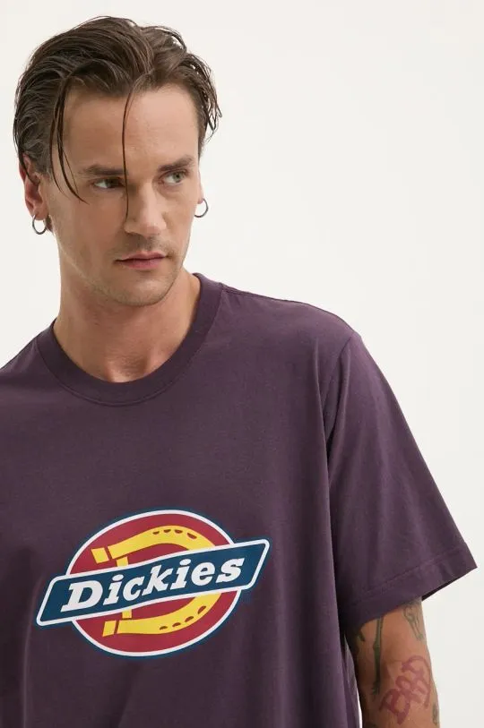 Dickies t-shirt violet color with a print