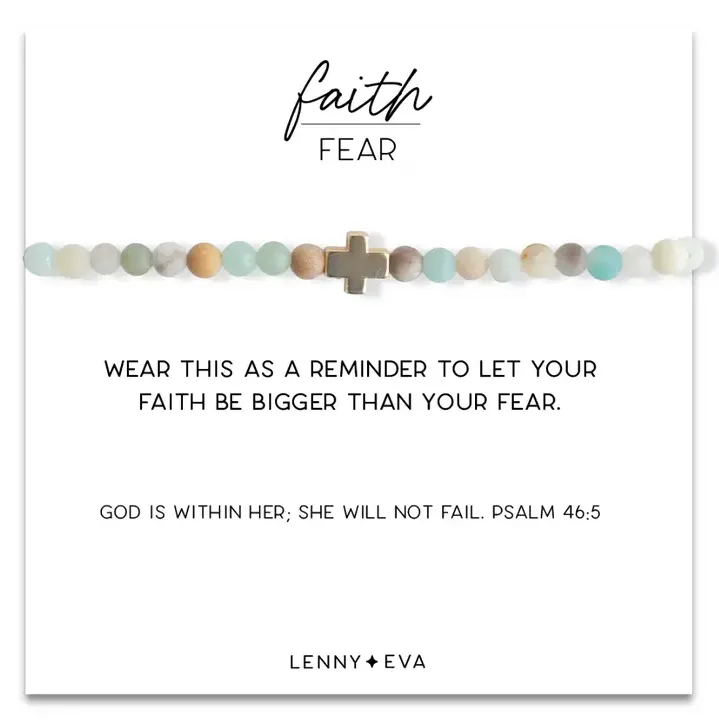 Faith Over Fear Bracelet