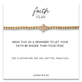 Faith Over Fear Bracelet