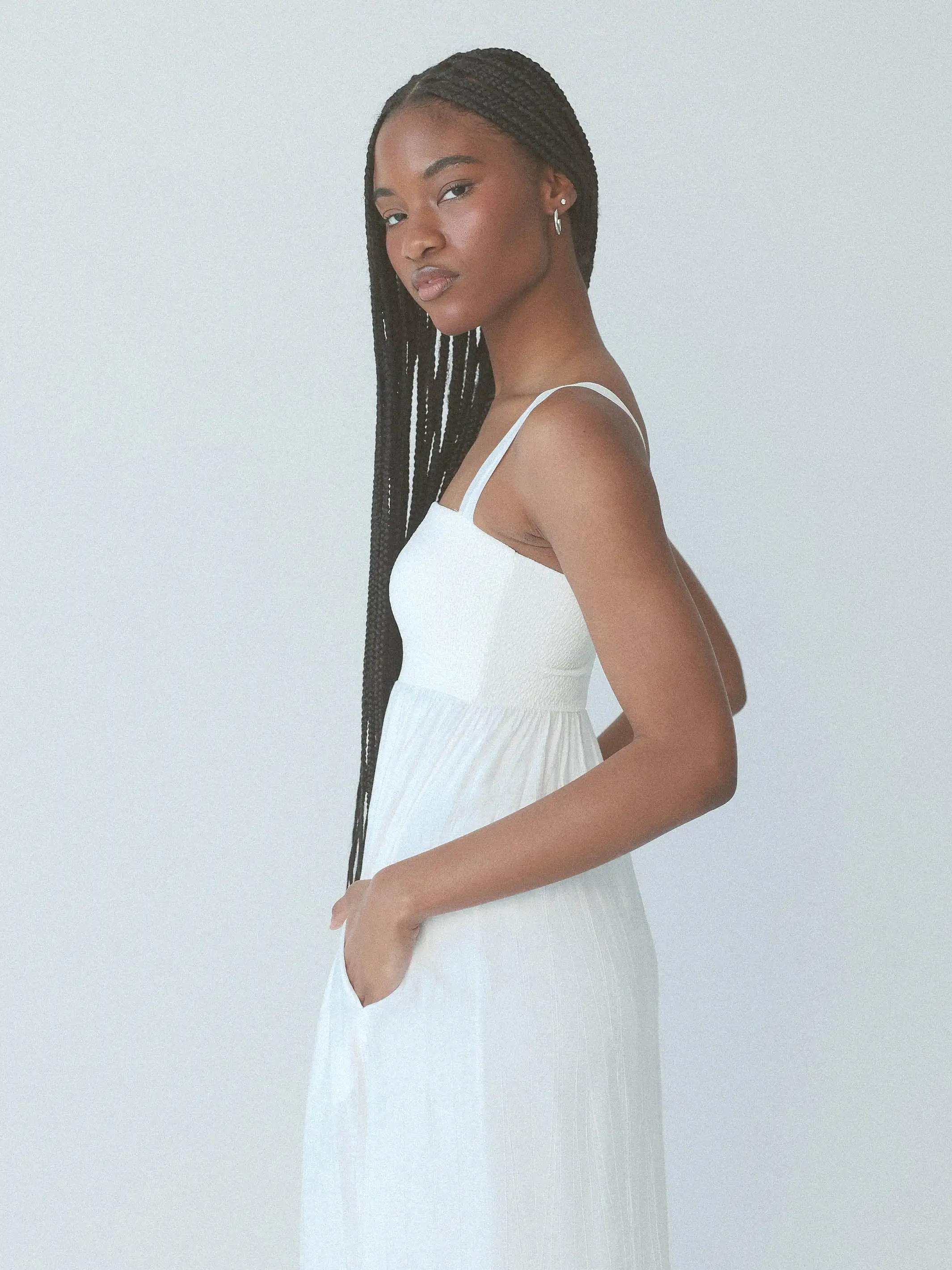 Flowy Tank Midi Brami Dress