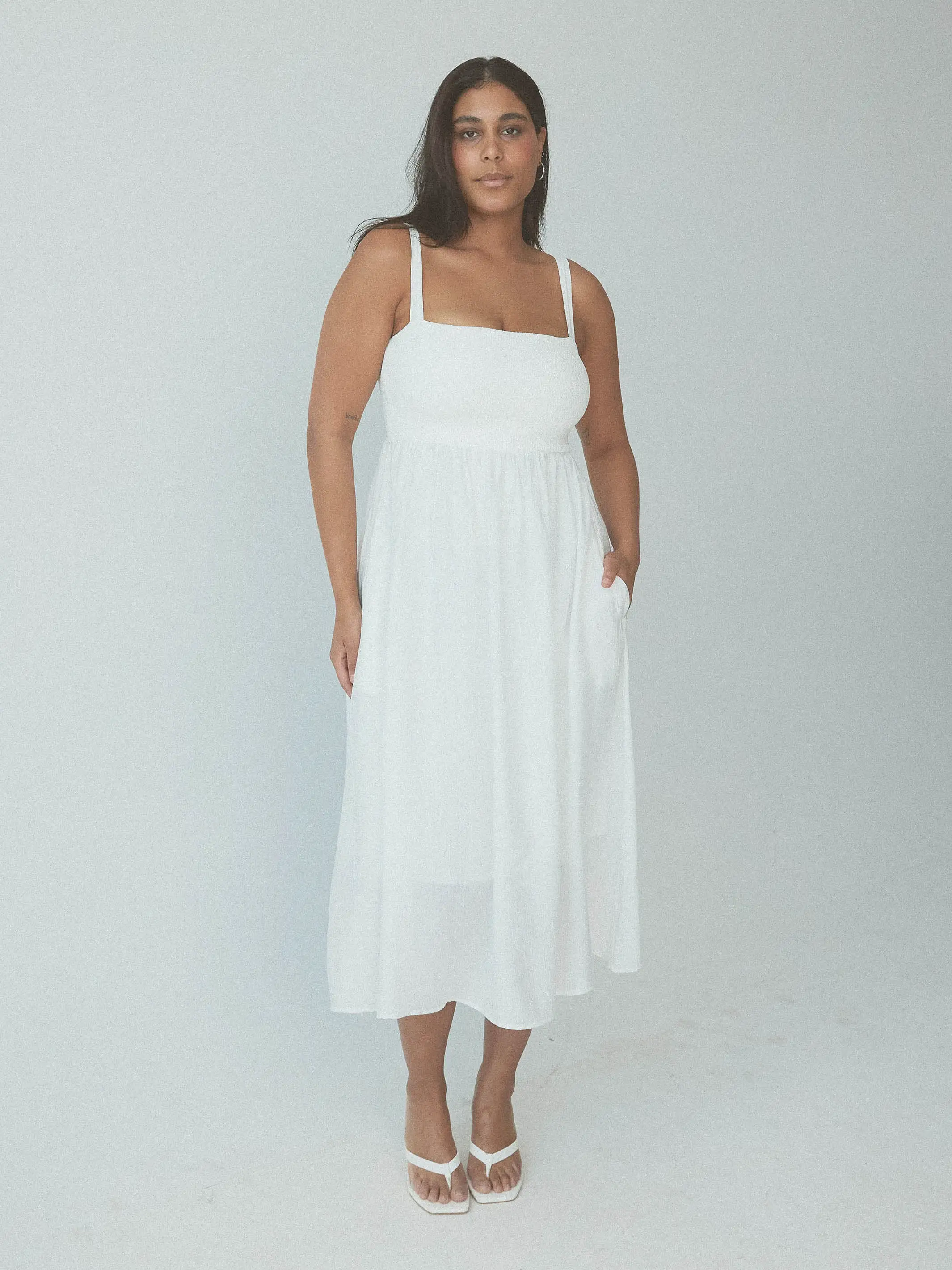 Flowy Tank Midi Brami Dress