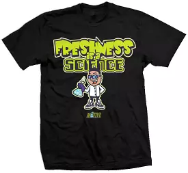 Freshness is a Science - Black T-Shirt