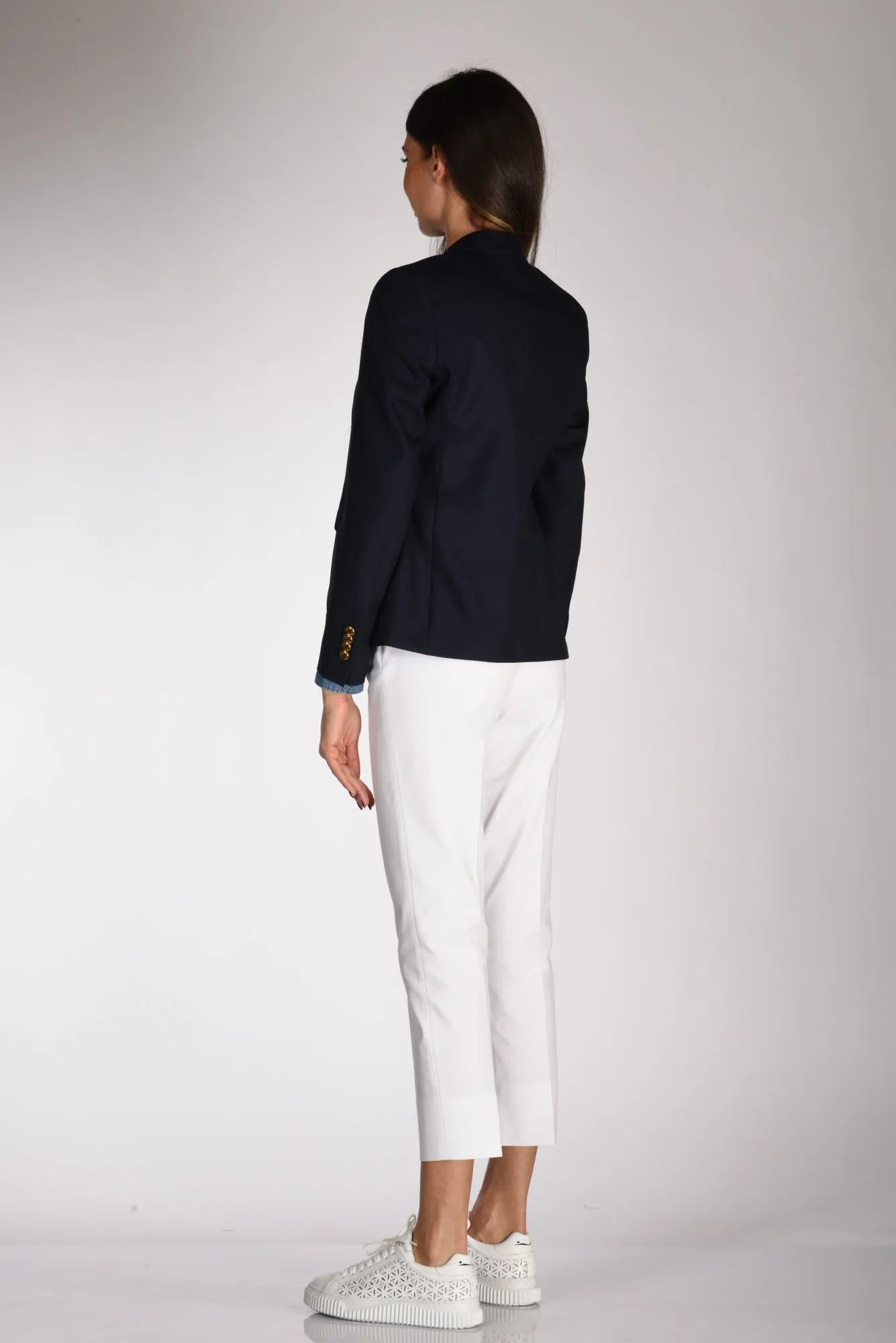 Gabriele Pasini Blazer Monopetto Blu Donna