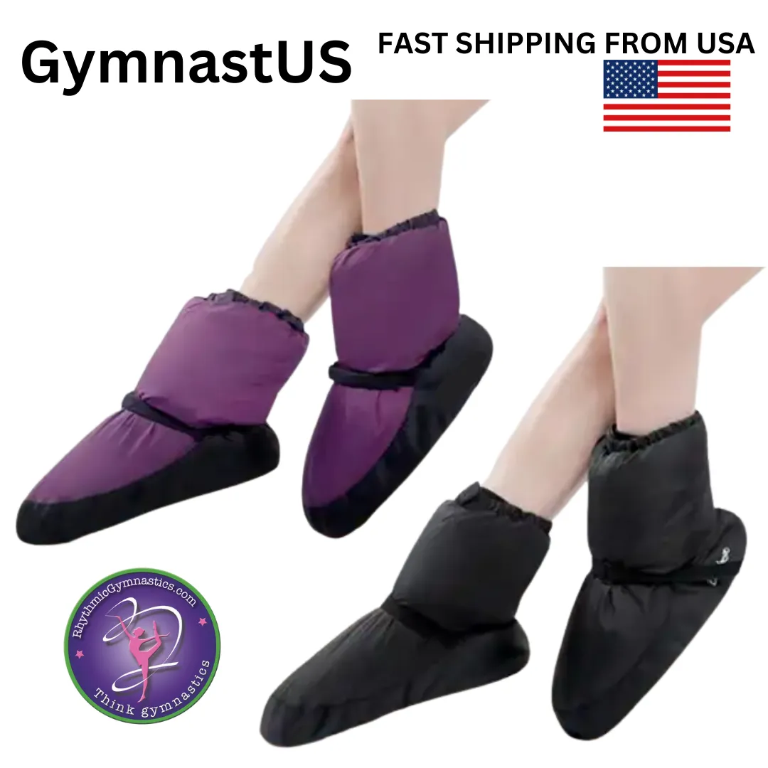 GymnastUS RG Rhythmic Gymnastics Warm up Booties