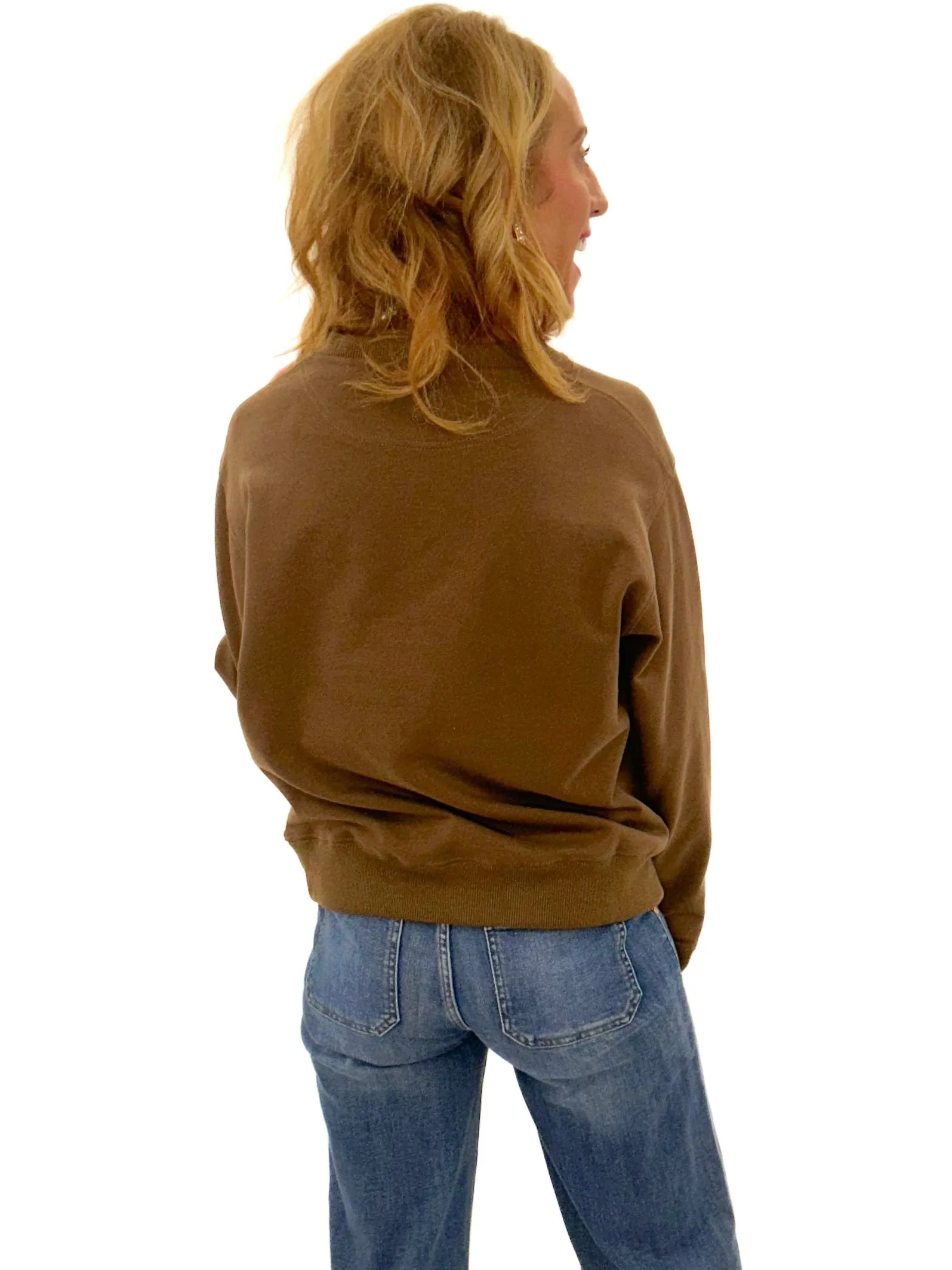 Horse Play Sweater In Brown