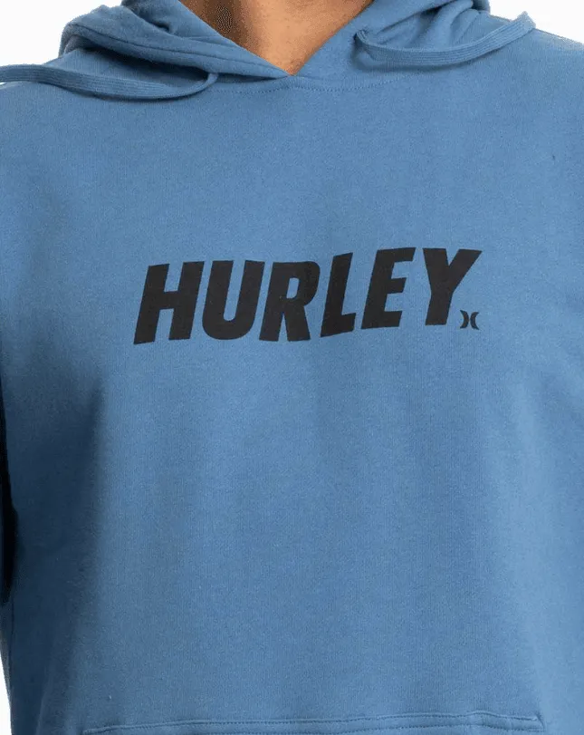 Hurley Fastlane Solid Hoody Blue