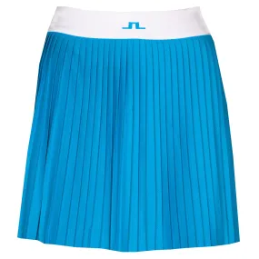 J Lindeberg Binx Ladies Golf Skirt Dresden Blue