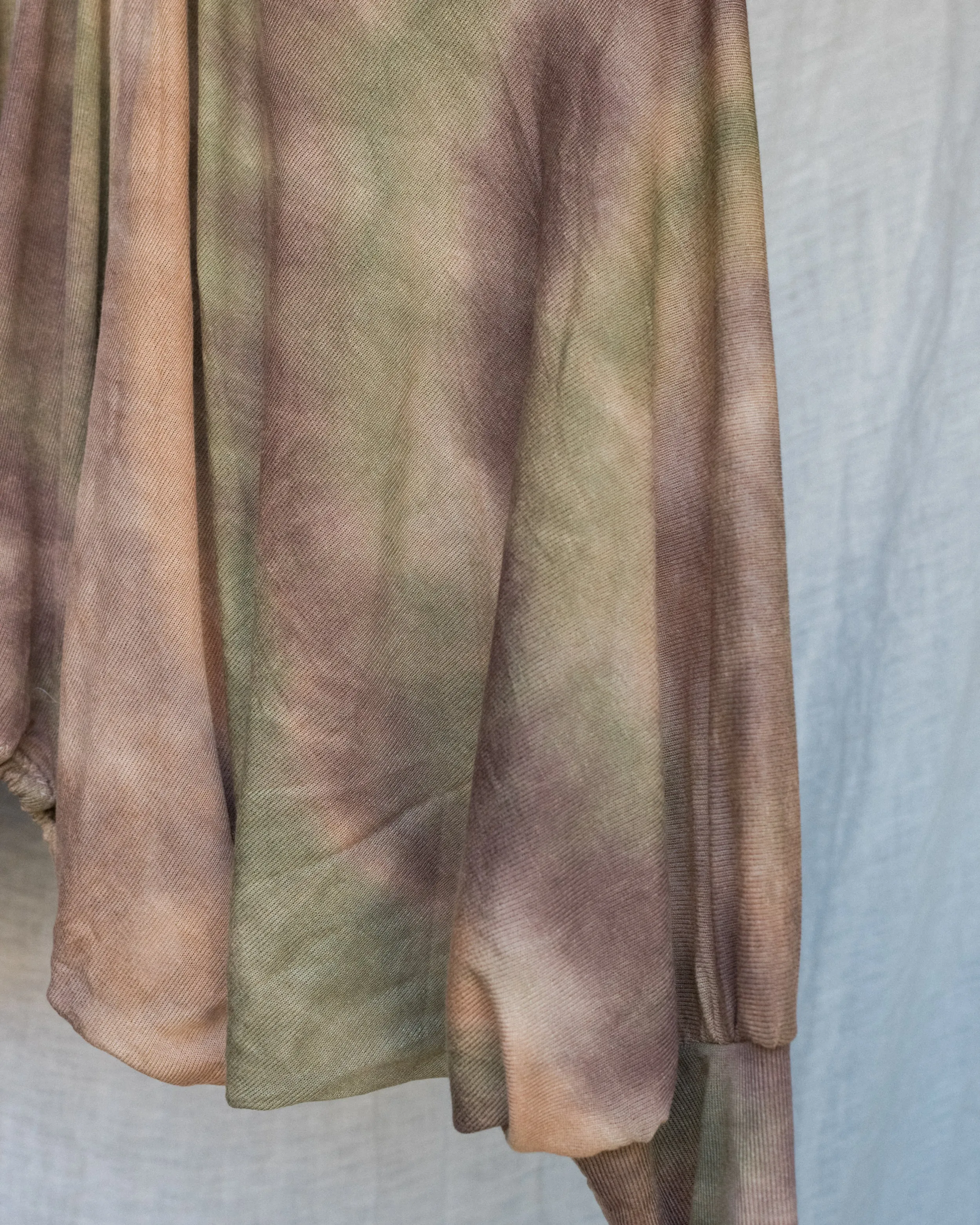 Jane Tie Dye Top in Earthtones