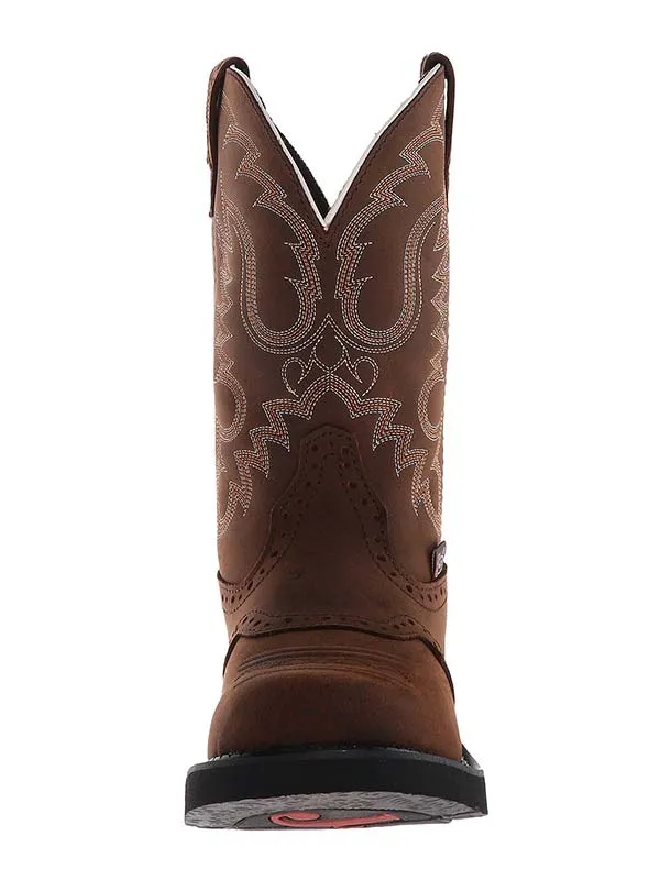 Justin GY9909 Womens Gypsy Round Toe Western Boot Aged Bark