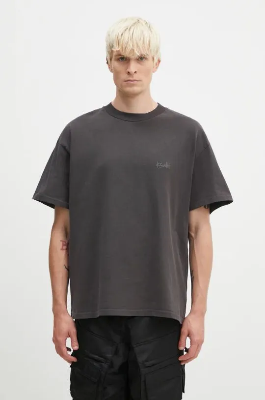 KSUBI cotton t-shirt Hit List Ekcess men’s black color with a print MFA24TE017