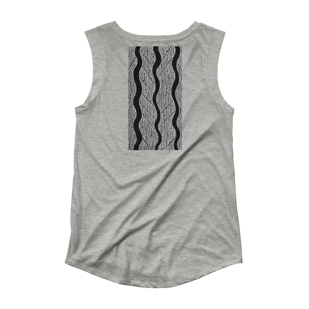 Ladies’ Cap Sleeve T-Shirt Vowel A