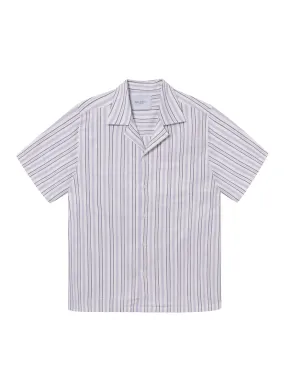 Lawson Stripe Shirt - Light Ivory/Light Orchid