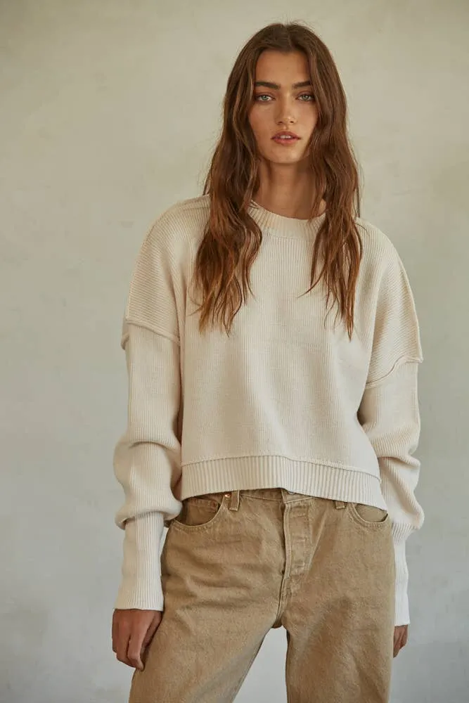 LEDA PULLOVER - Natural