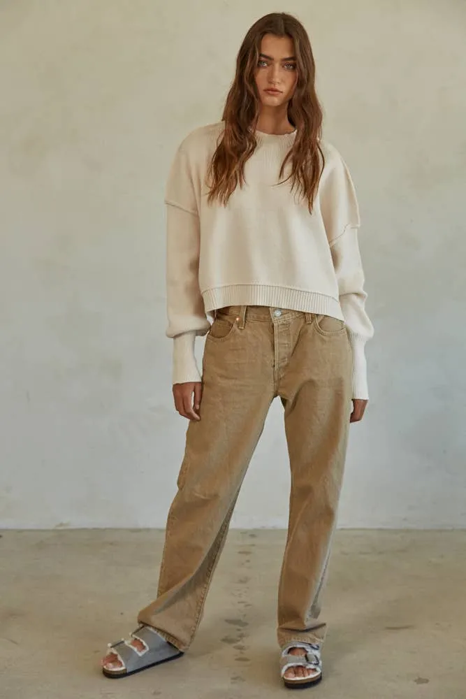 LEDA PULLOVER - Natural