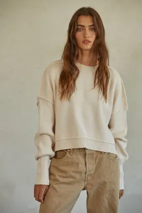 LEDA PULLOVER - Natural