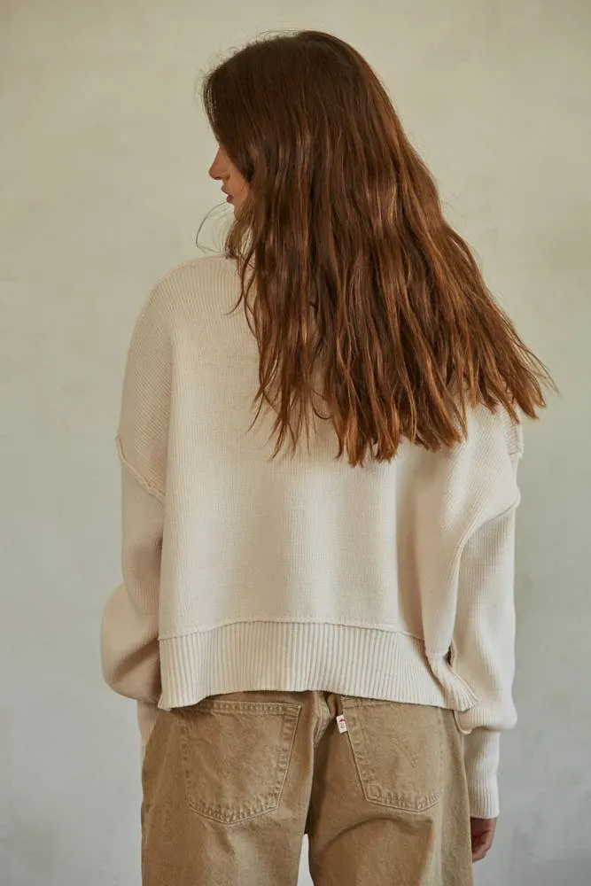 LEDA PULLOVER - Natural