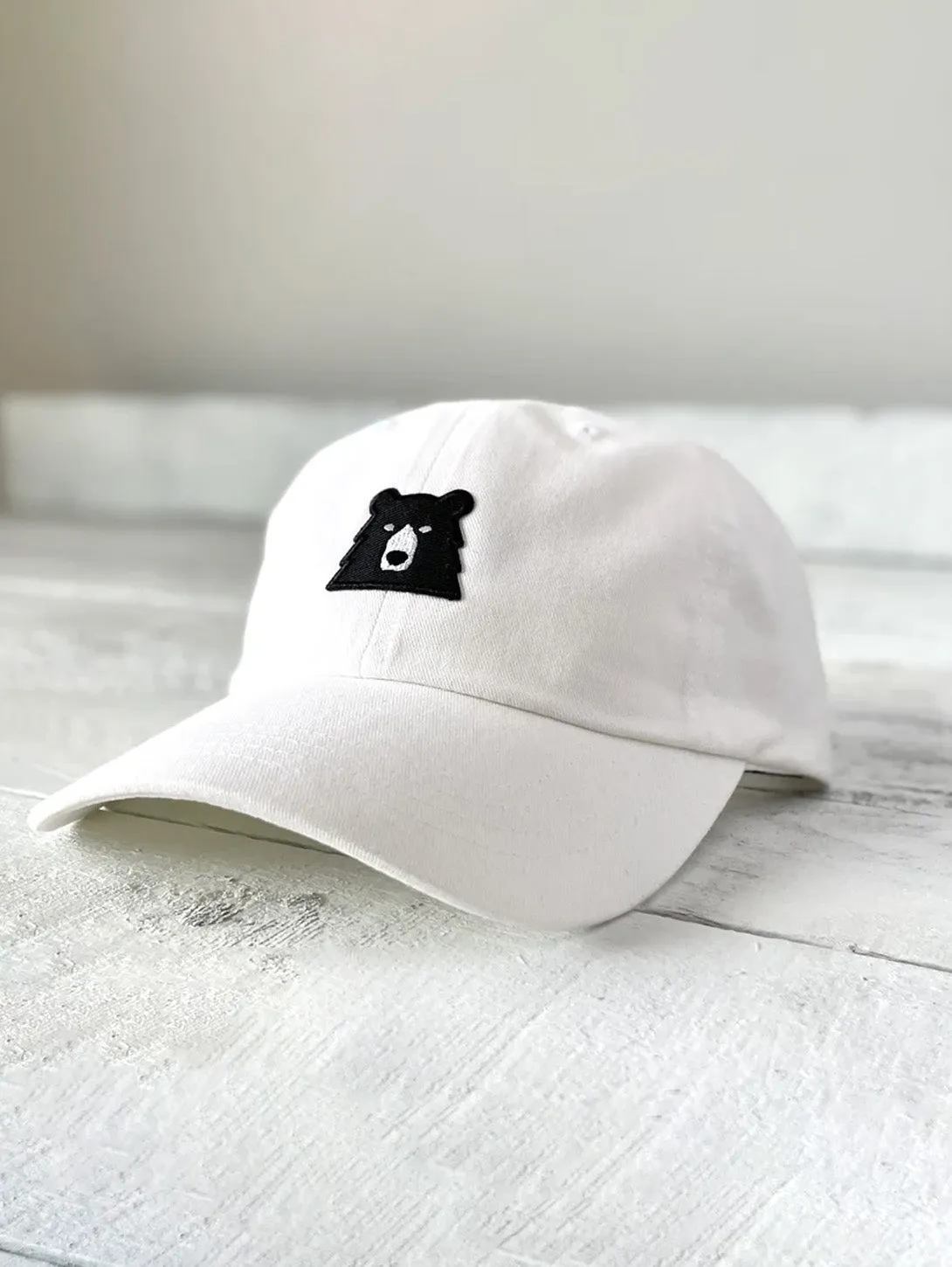 Lil Bear Camp Hat - White