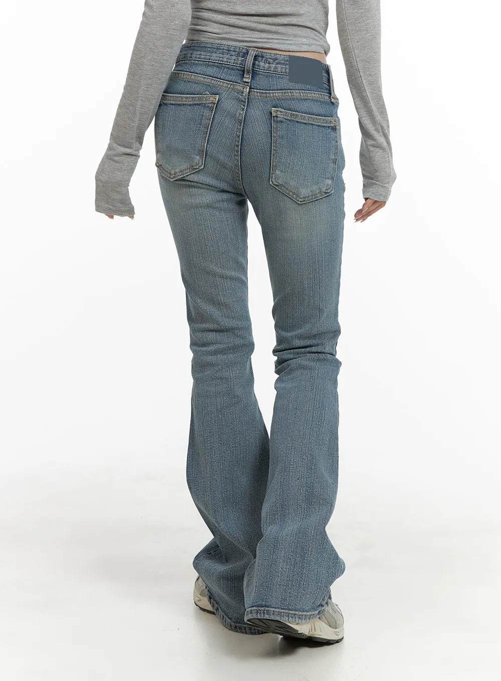 Low Waist Bootcut Jeans CA402