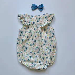 Marie-Chantal Floral Print Romper: 24 Months