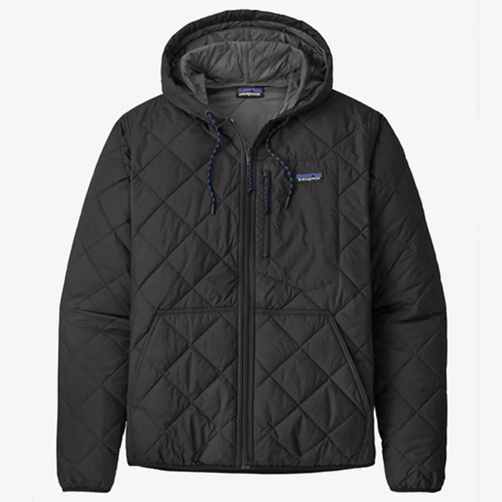 Men's Diamond Quilted Bomber Hoody - 27610