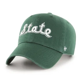 MICHIGAN STATE SPARTANS VINTAGE SCRIPT '47 CLEAN UP