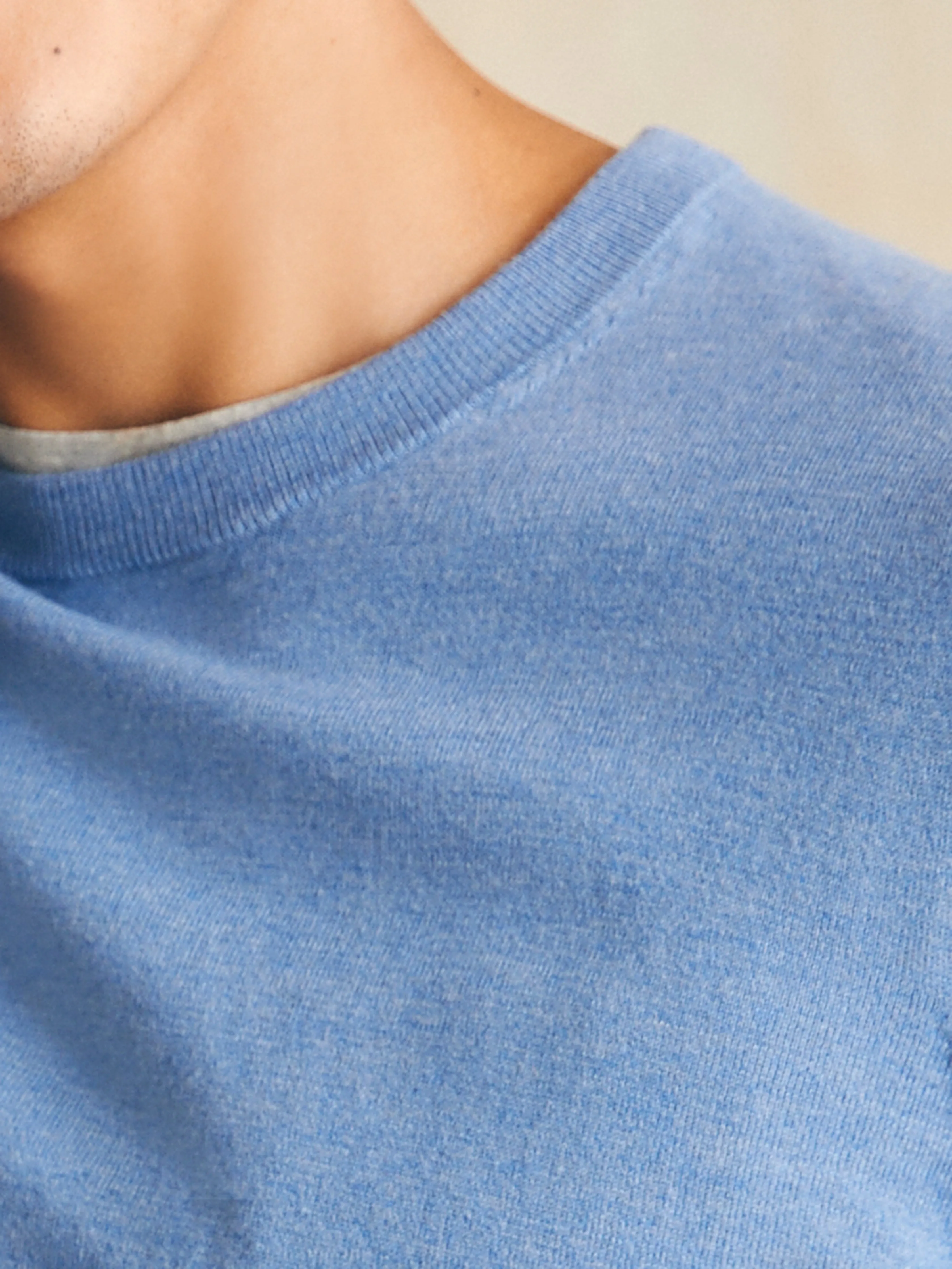 Movement Crewneck Sweater - Azure Sky Heather